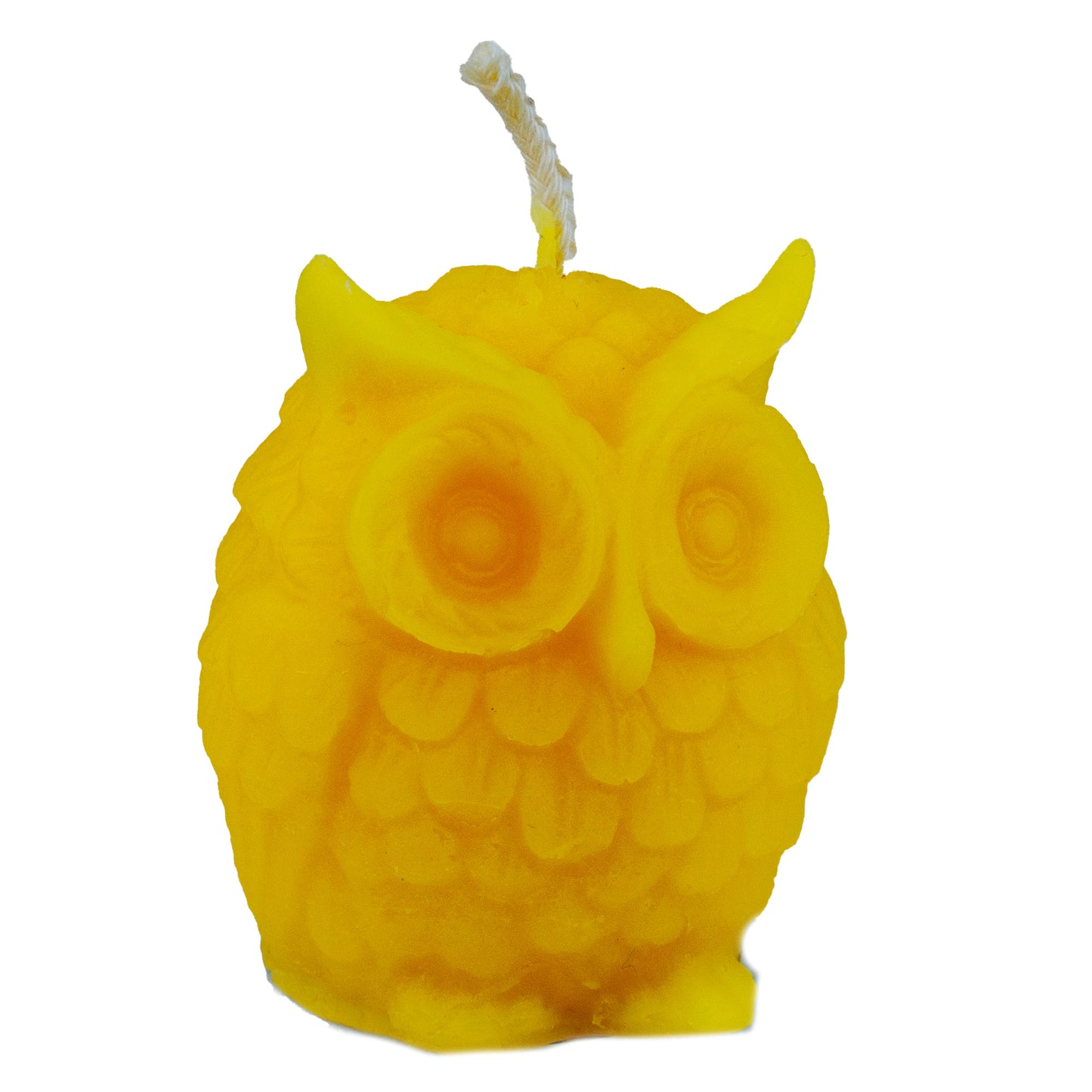 Bienenwachskerze Eule
