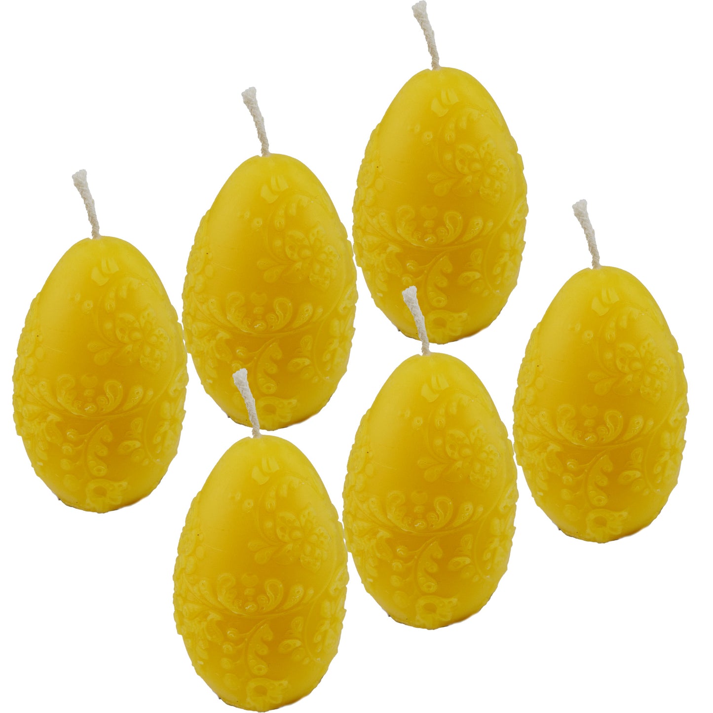 Kerze "Gemustertes Ei"