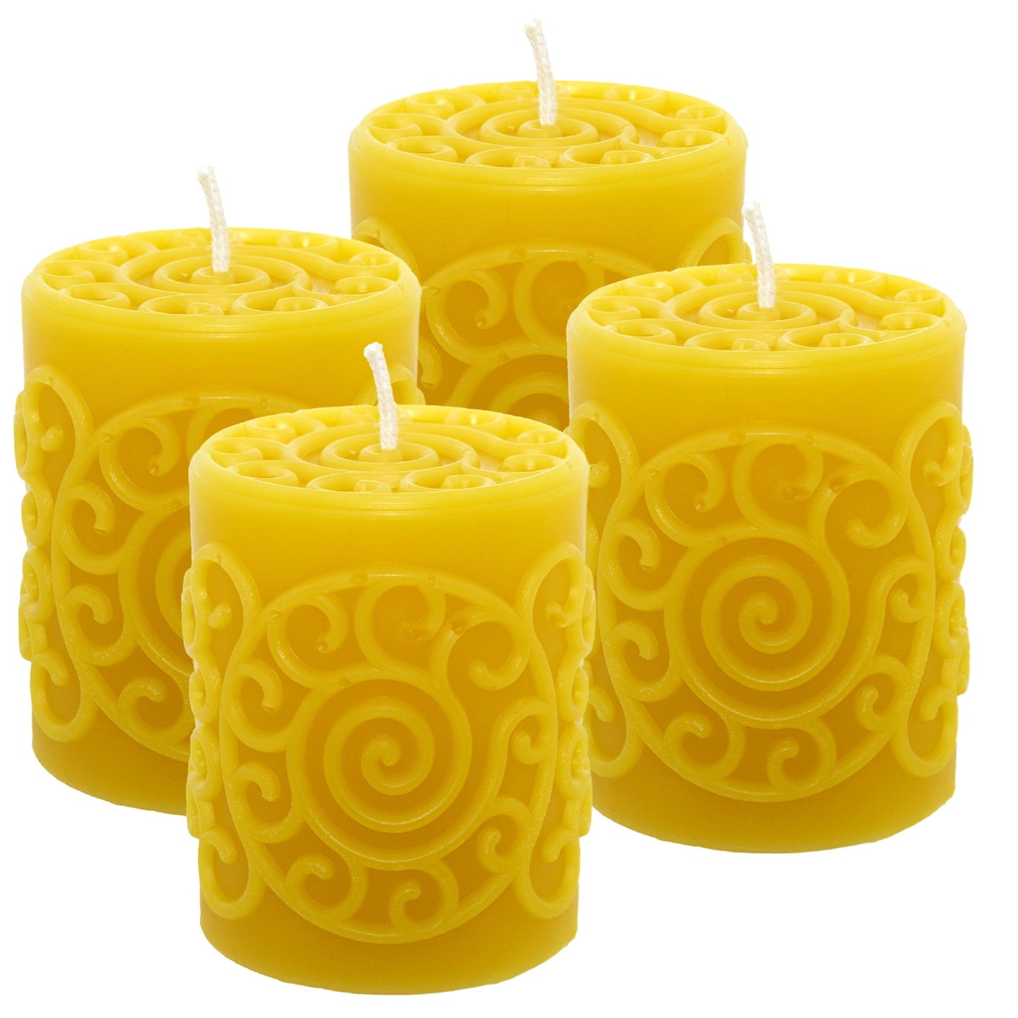 Bienenwachskerze Stumpe Bogen