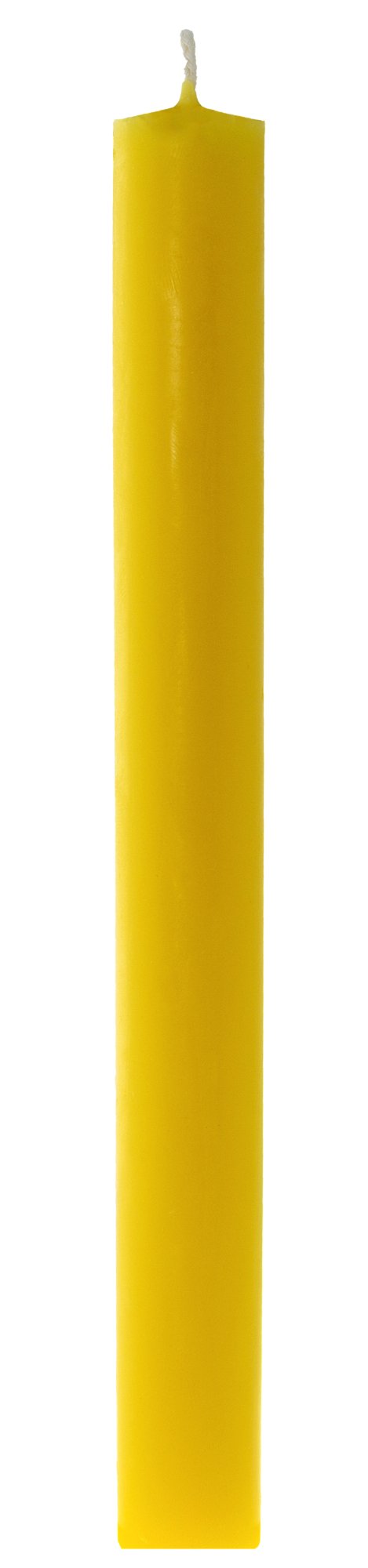 Bienenwachs Tafelkerze flach