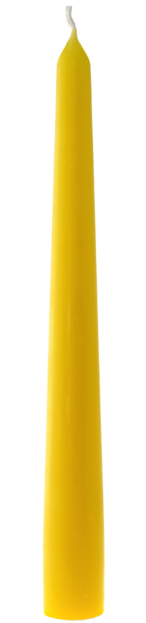 Bienenwachs Tafelkerze spitz