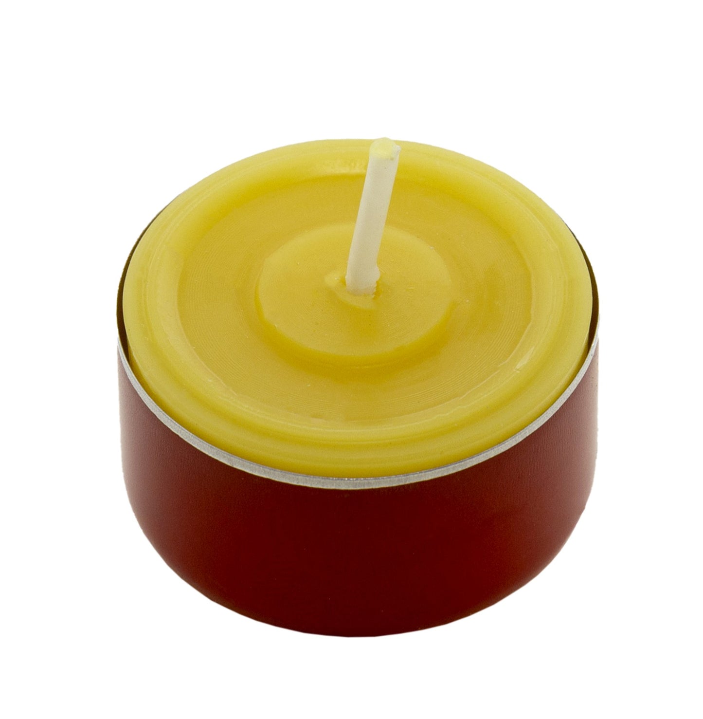 6 Teelichter aus 100% reinem Bienenwachs in versch. Varianten