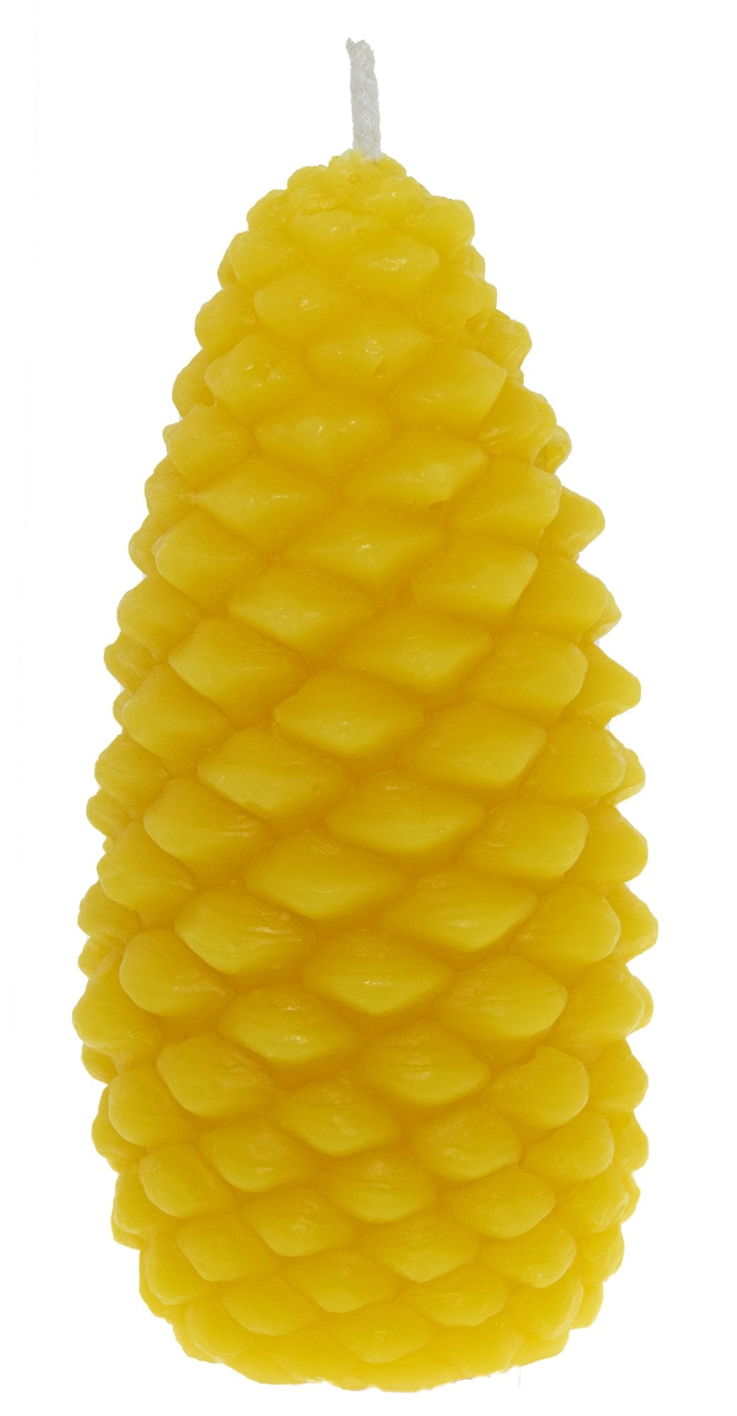 Bienenwachskerze Zapfen Schlank