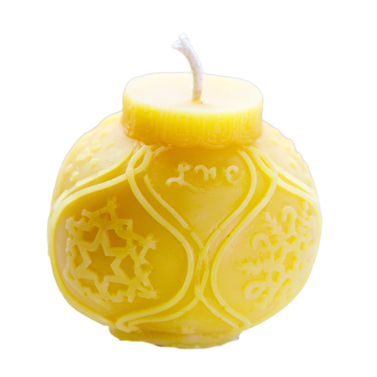 Stumpe Christbaumkugel Love