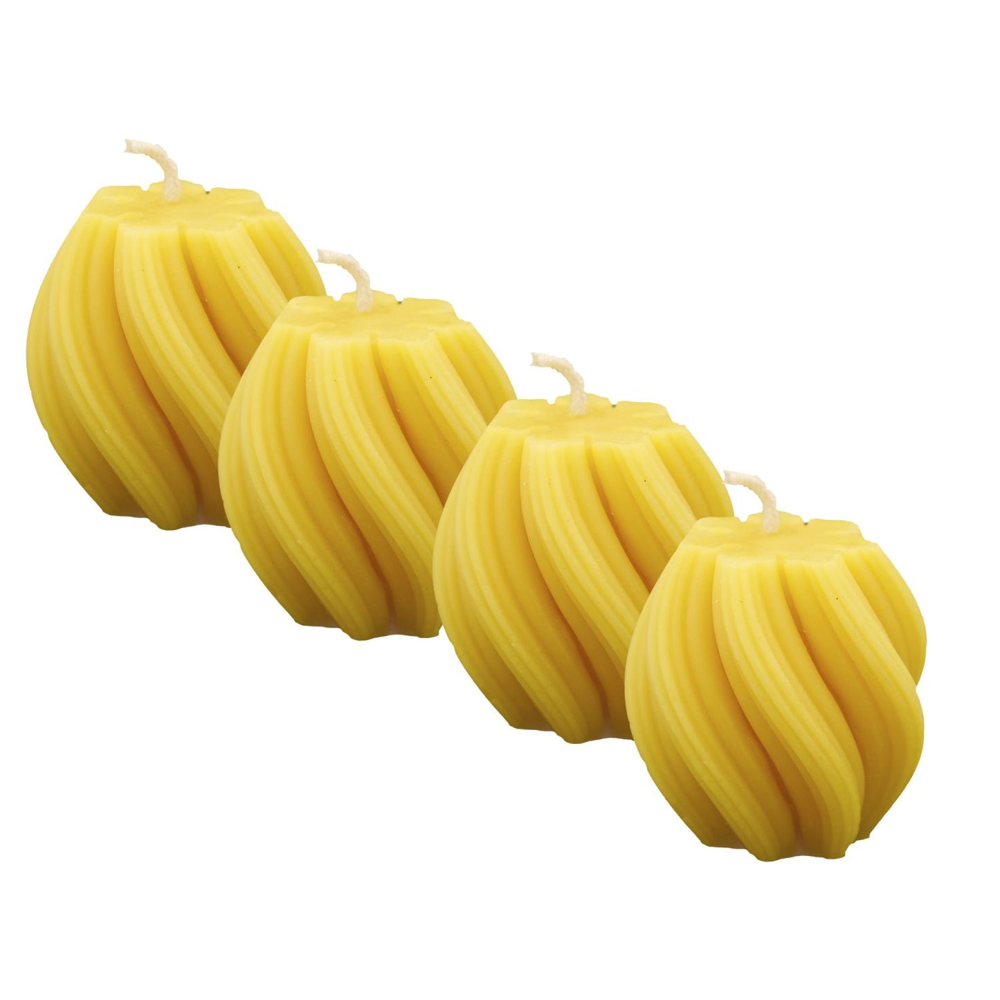 Mini-Kugelkerze gezogen
