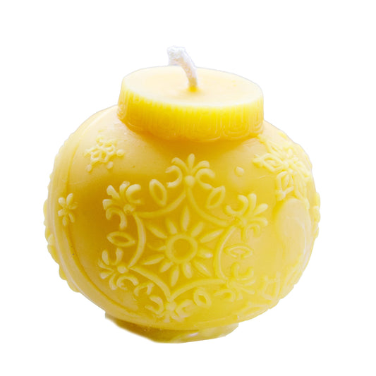 Stumpe Christbaumkugel Schneeflocke