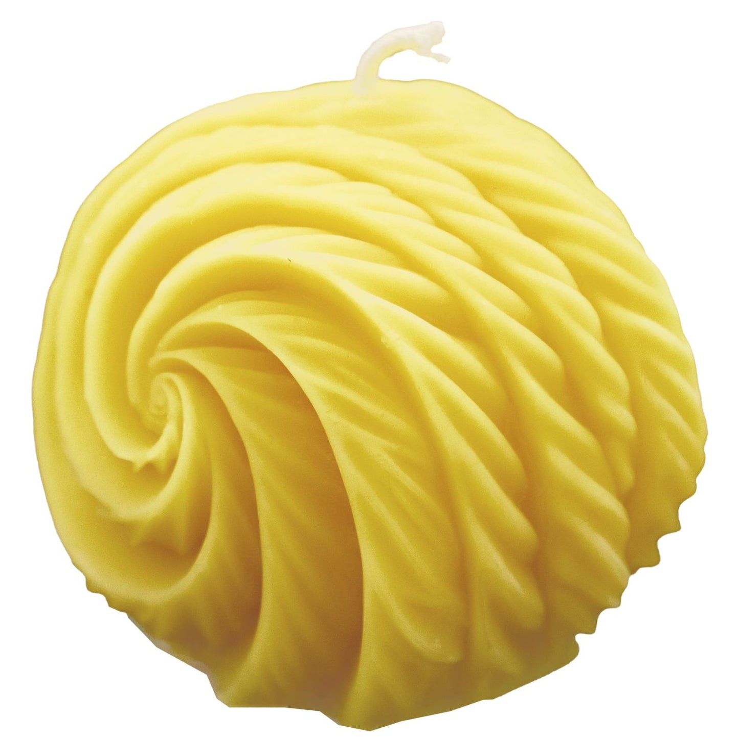 Bienenwachskerze Kugelkerze Spirale