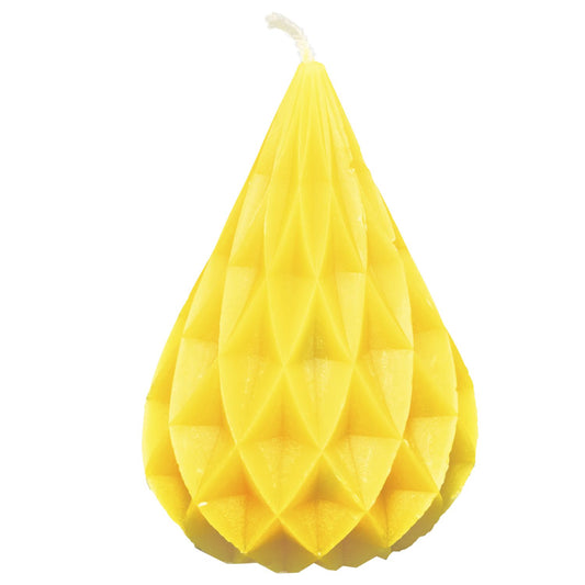 Bienenwachskerze Tropfen Raute