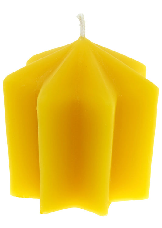 Bienenwachskerze Stern 7 zackig